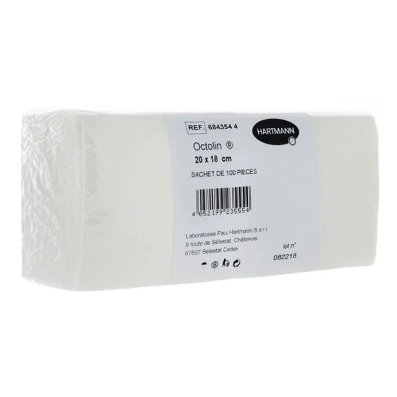 Carrés d'essuyage - Octolin